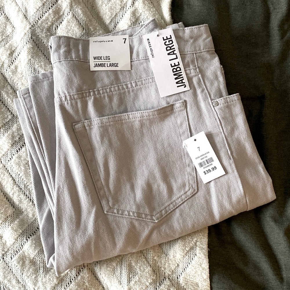 Refuge Denim High-Waisted Wide Leg Jeans